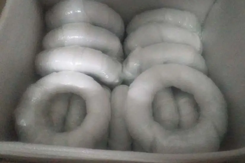 PE-foam-Packing for CNC machined flanges