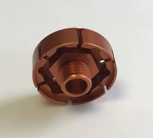 cnc turning-aluminum parts with color anodizing